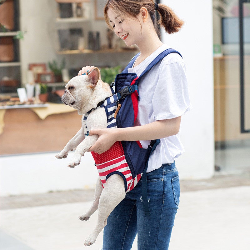 Outdoor French Bulldog Backpack