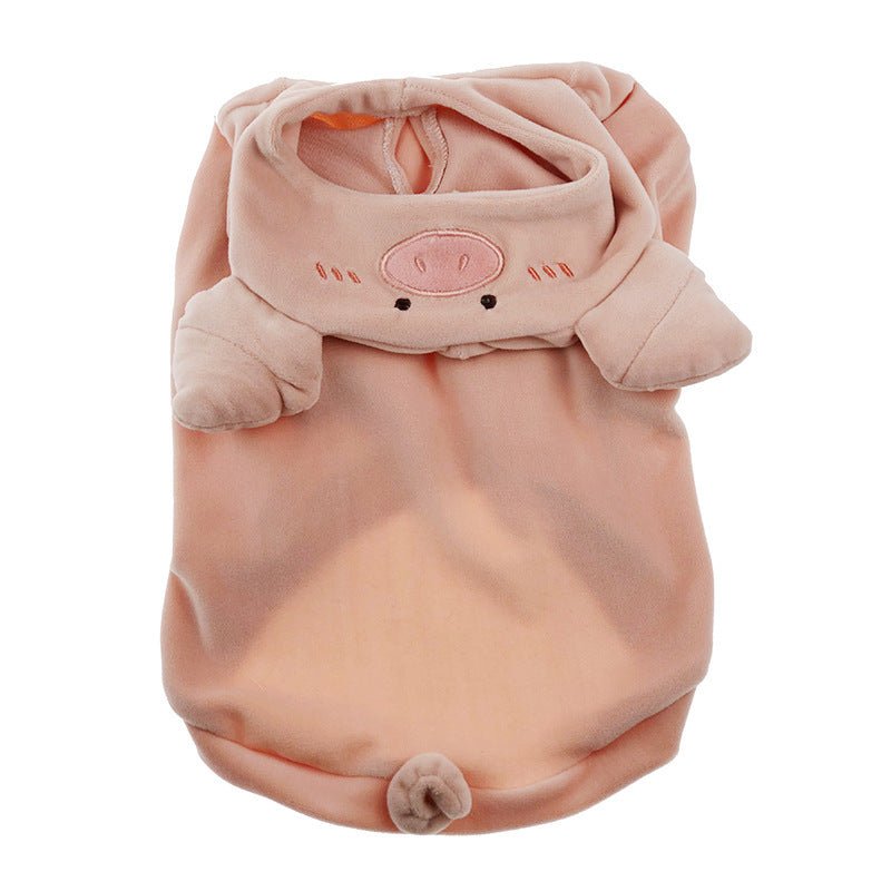Plush Pig French Bulldog Hoodie