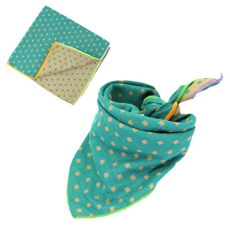 Plaid Cotton French Bulldog Bandanas
