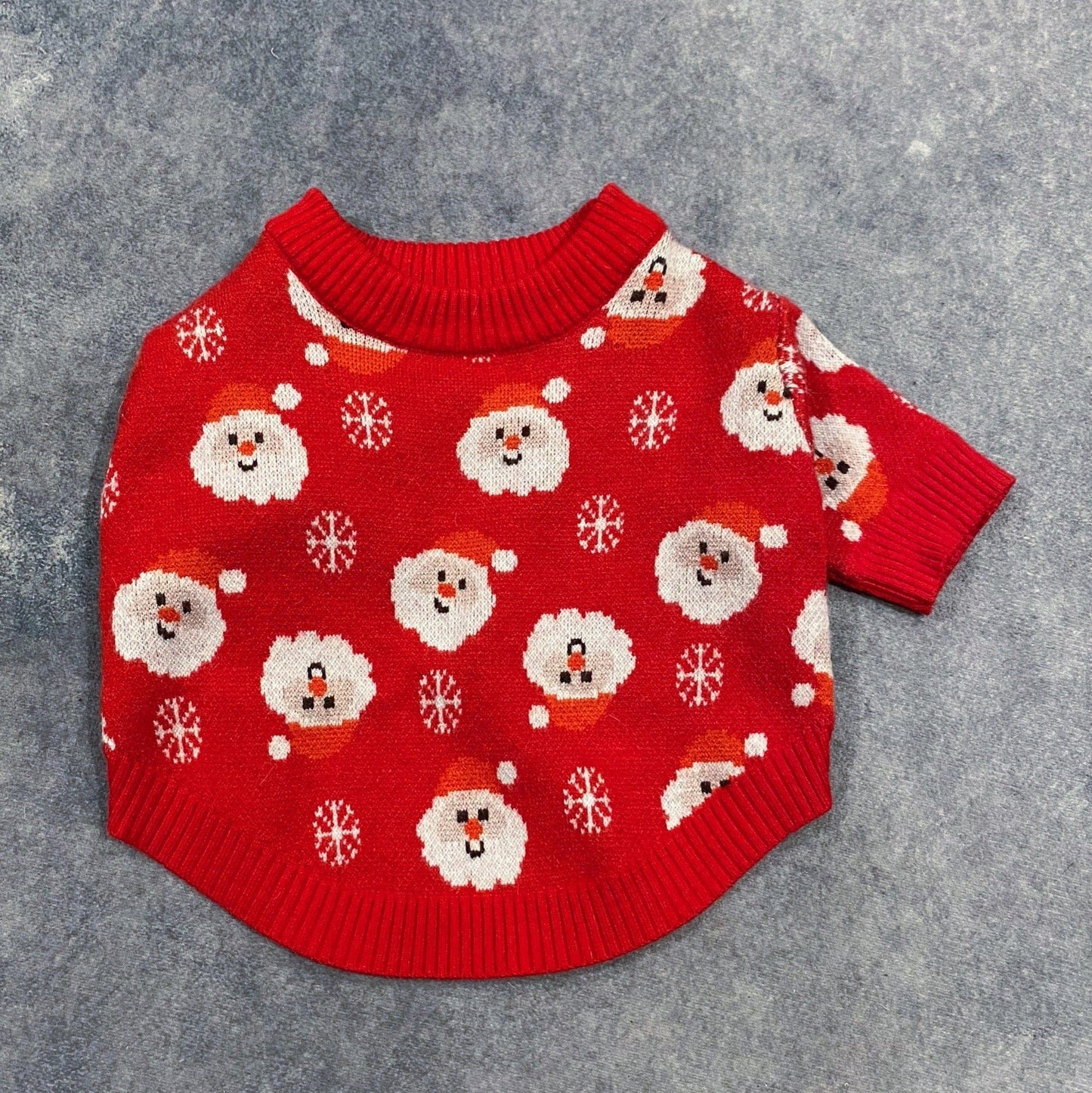 Wool French Bulldog Christmas Sweater