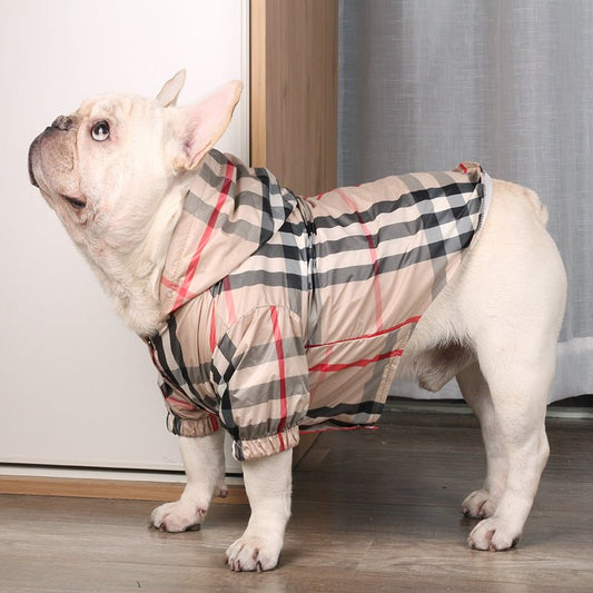 Elegant French Bulldog Raincoat