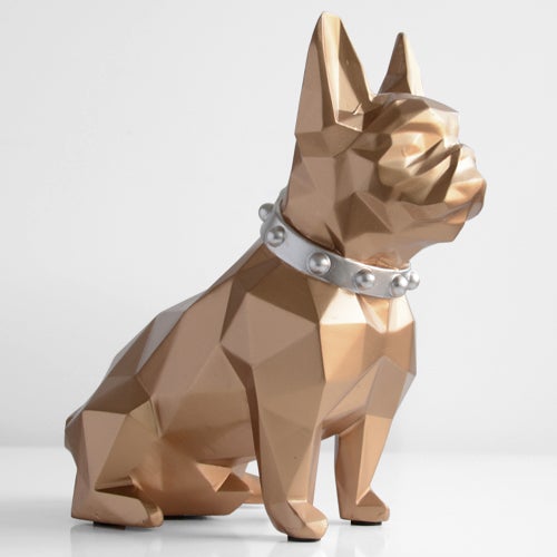 French Bulldog Statue Coin Storage