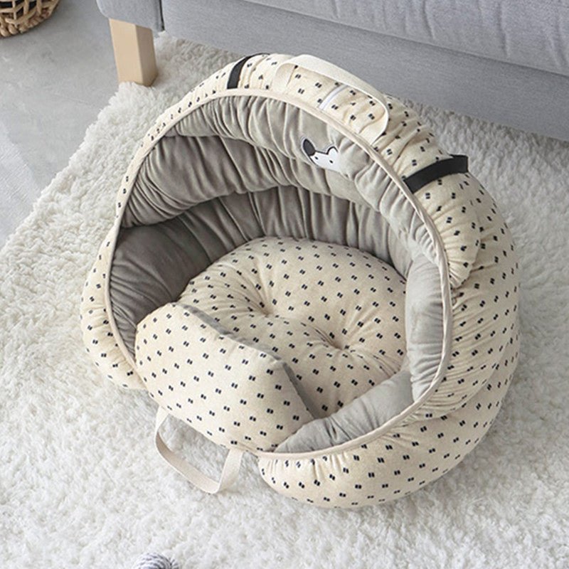 Elegant French Bulldog Car Seat