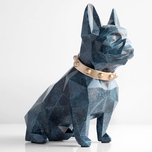 French Bulldog Statue Coin Storage