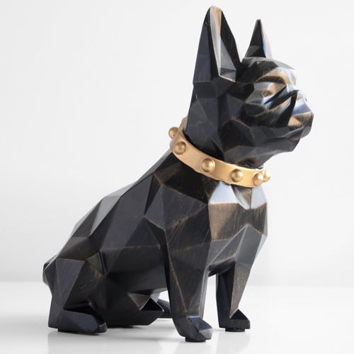 French Bulldog Statue Coin Storage