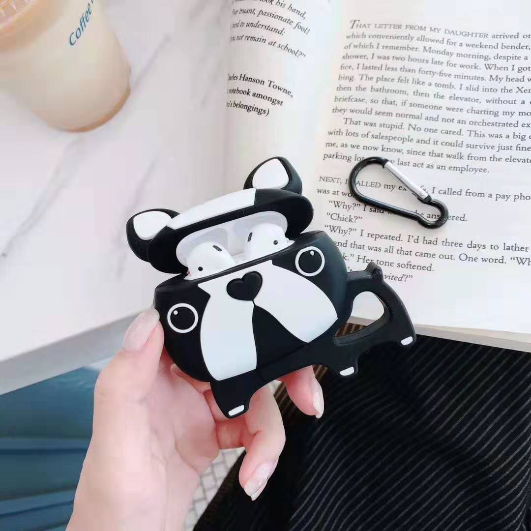 Frenchie Silicone AirPods Case