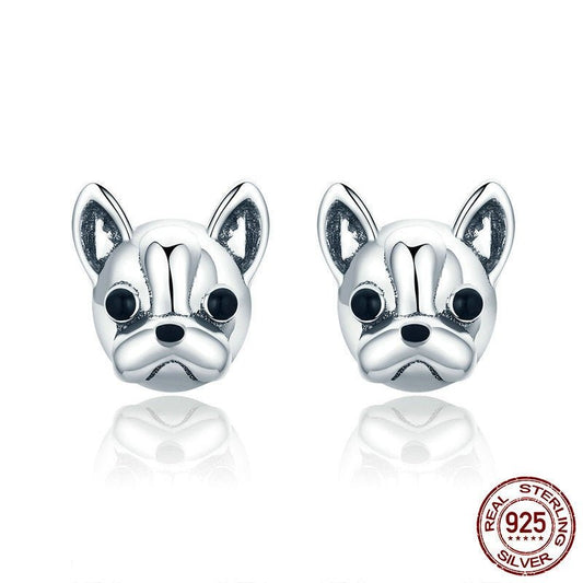 Frenchie Complex® 925 Sterling Silver Earrings