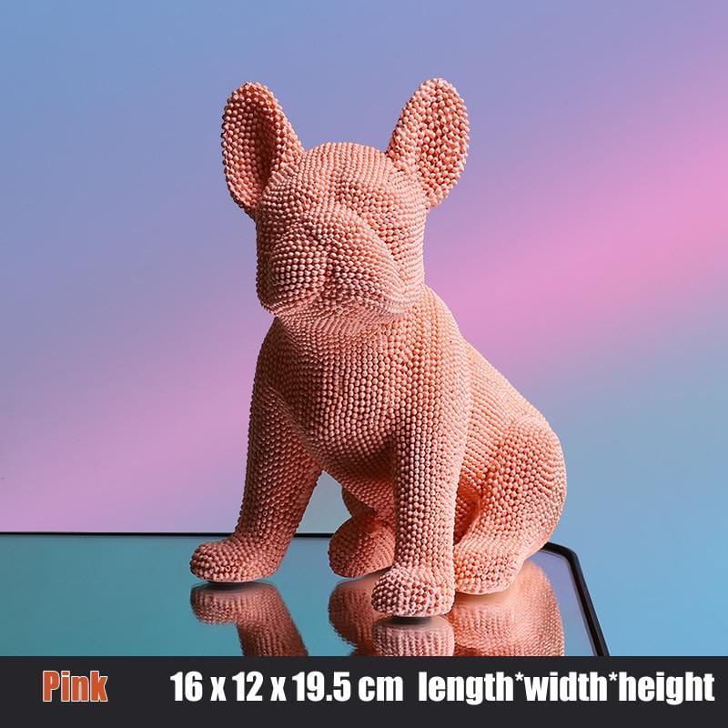 Resin French Bulldog Statue