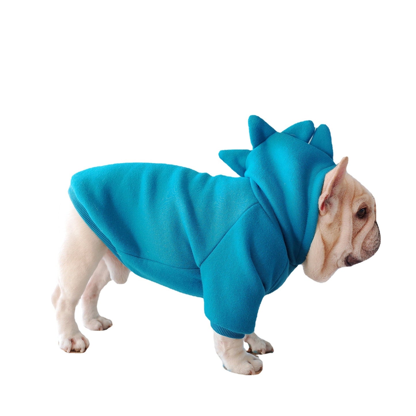 Blue French Bulldog Hoodie