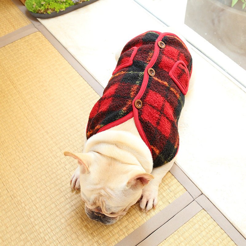 Checkered Dog Vest