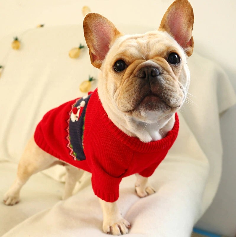 French Bulldog Christmas Sweater