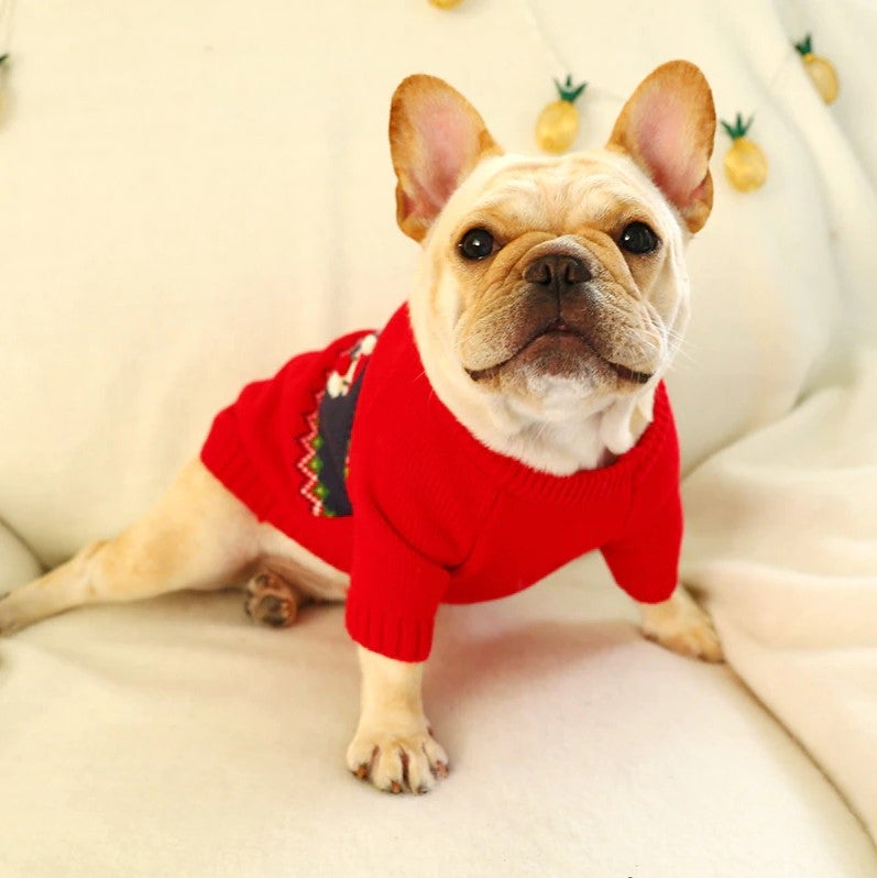 French Bulldog Christmas Sweater