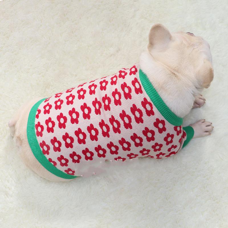 Frenchie Flower Sweater