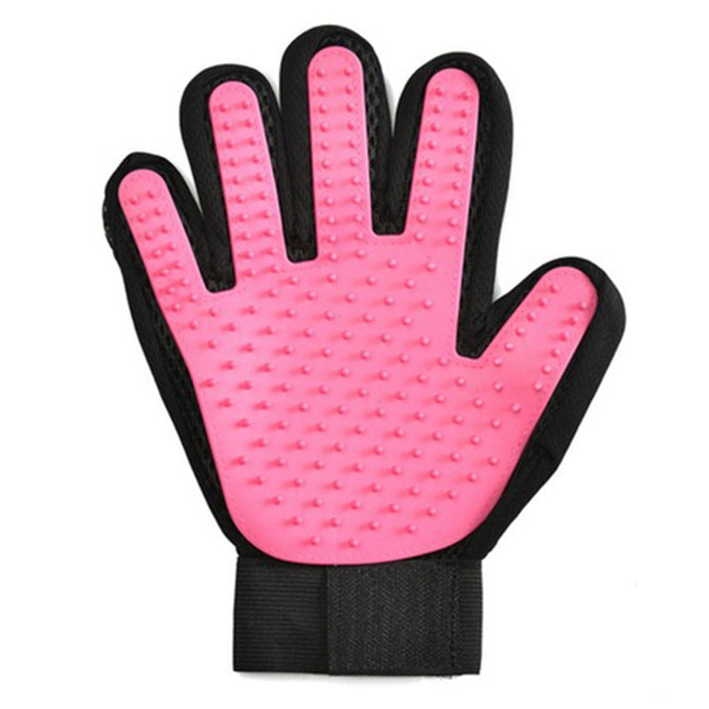 French Bulldog Grooming Brush Glove