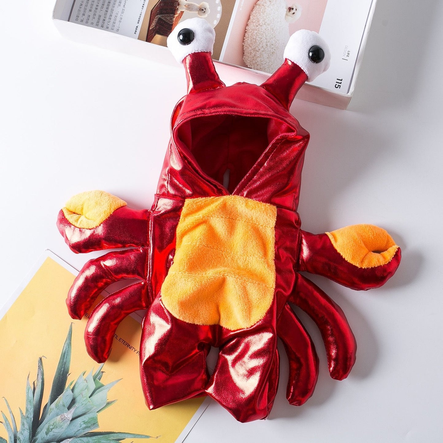 Crab French Bulldog Costume