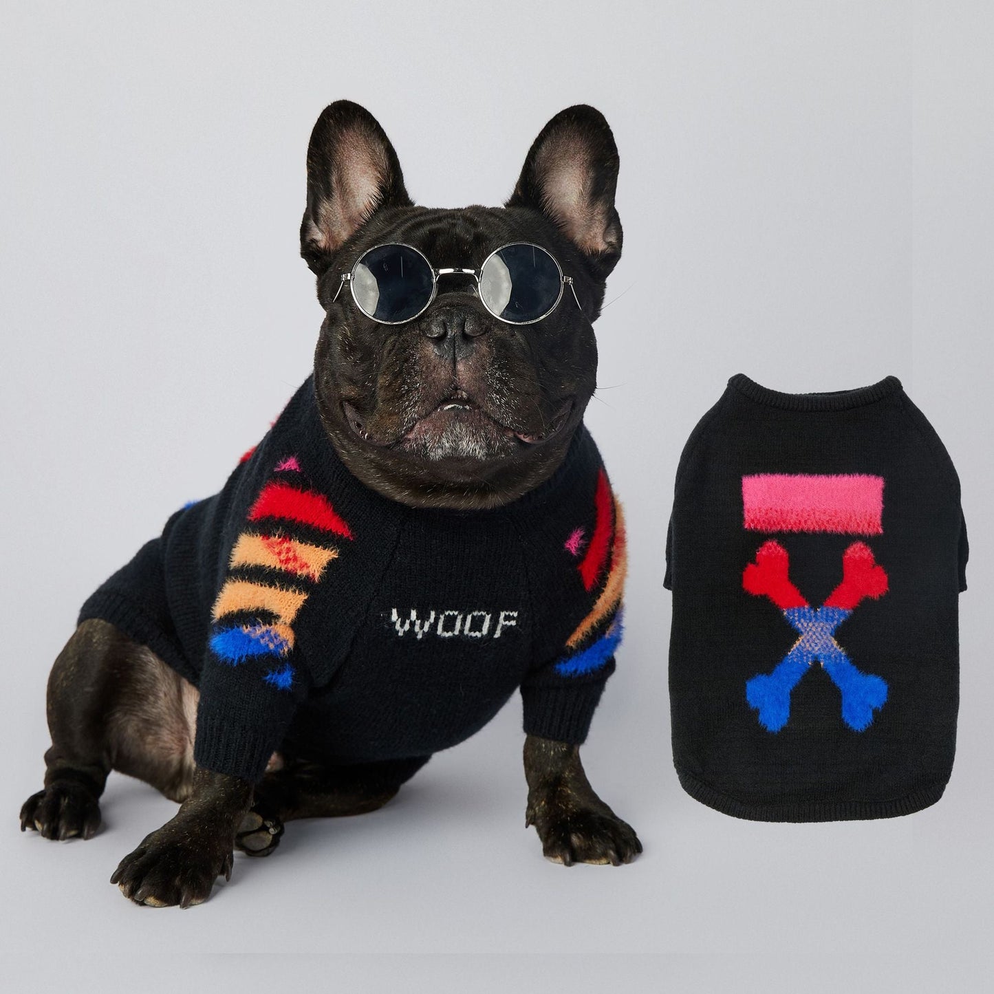 Woof French Bulldog Hoodie