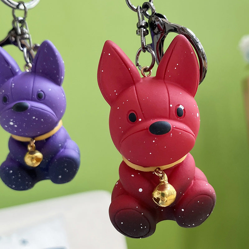 Boom French Bulldog Keychains