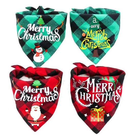 Christmas French Bulldog Bandanas