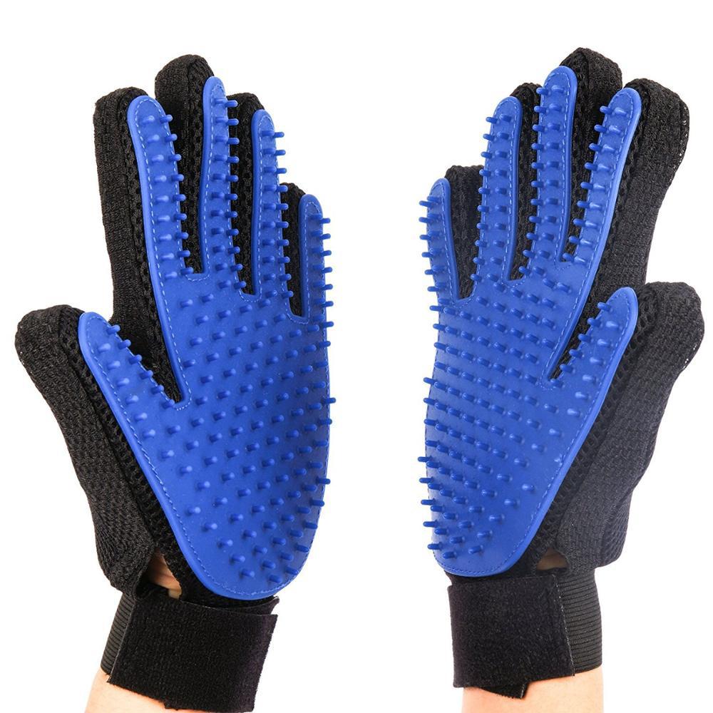 French Bulldog Grooming Brush Glove