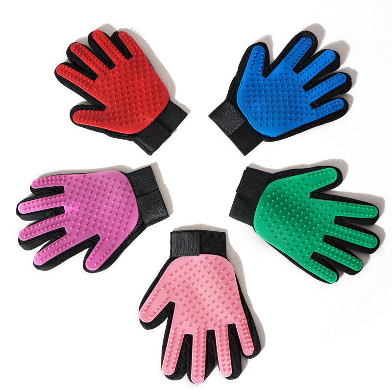 French Bulldog Grooming Brush Glove