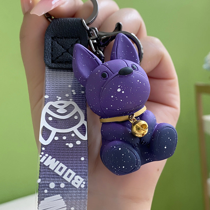 Boom French Bulldog Keychains