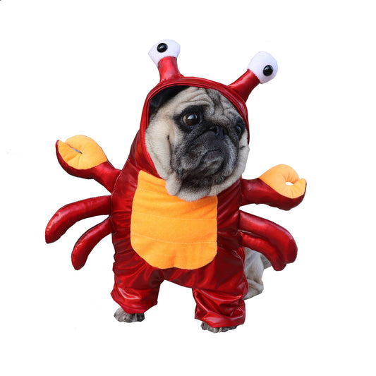 Crab French Bulldog Costume