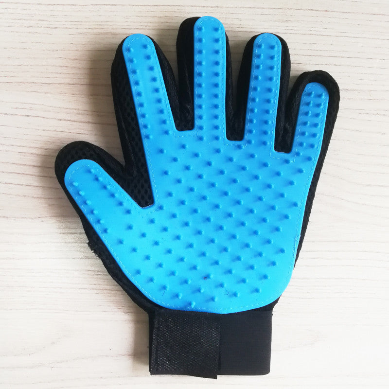 French Bulldog Grooming Brush Glove