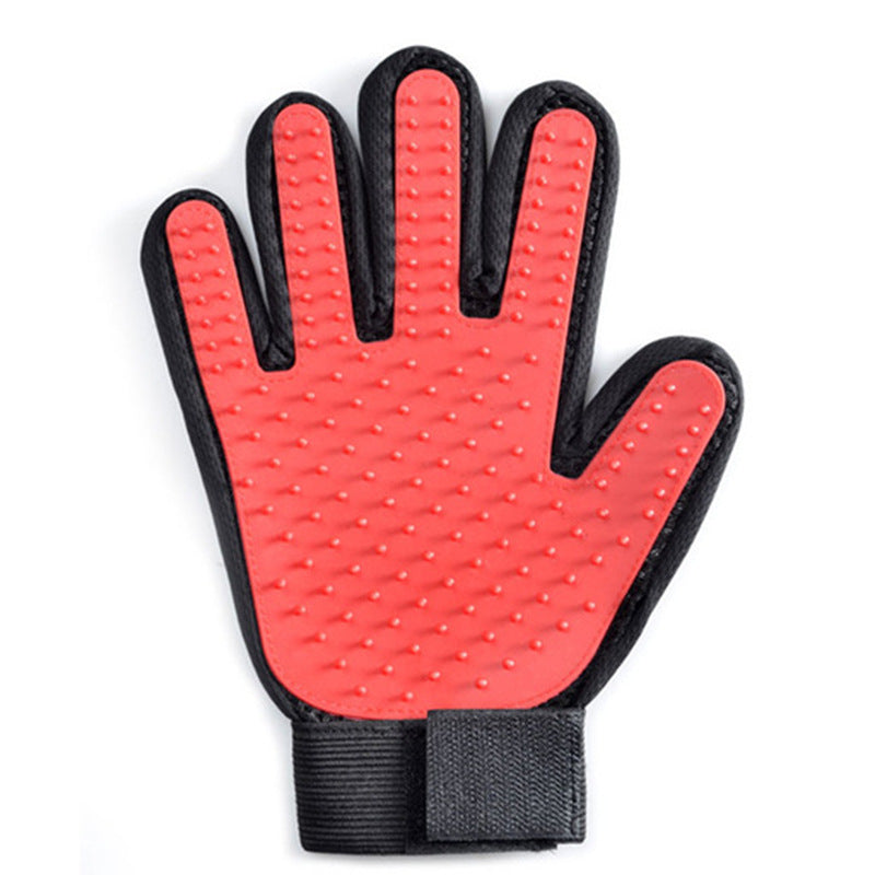 French Bulldog Grooming Brush Glove