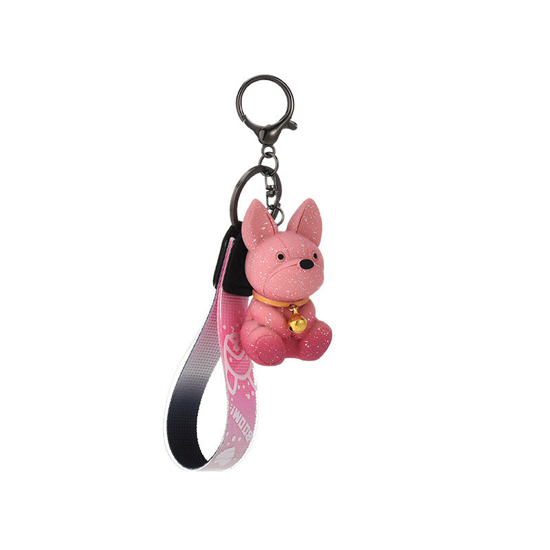 Boom French Bulldog Keychains