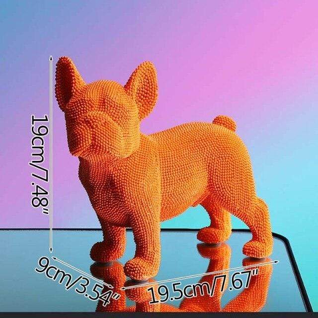 Resin French Bulldog Statue