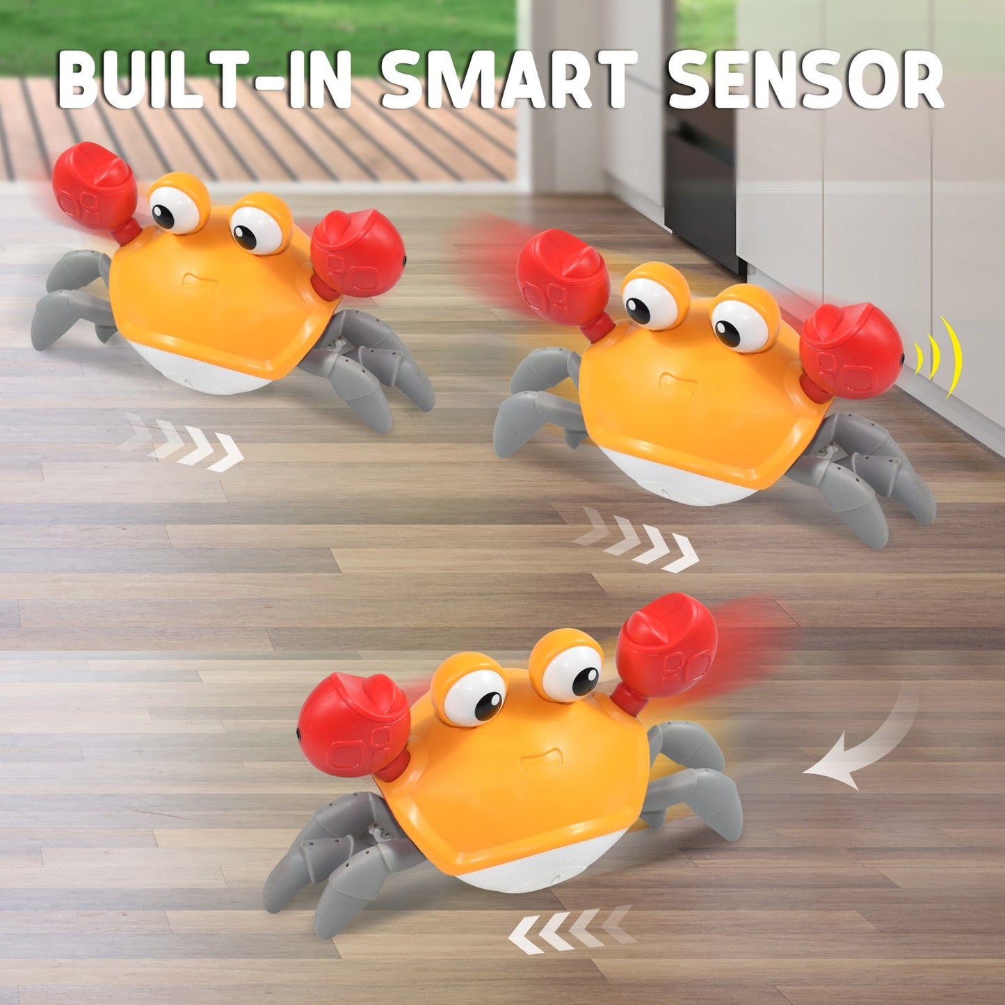 Frenchie interactive Crab Toy