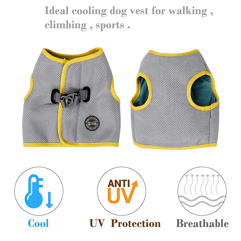 Cold French Bulldog Cooling Vest