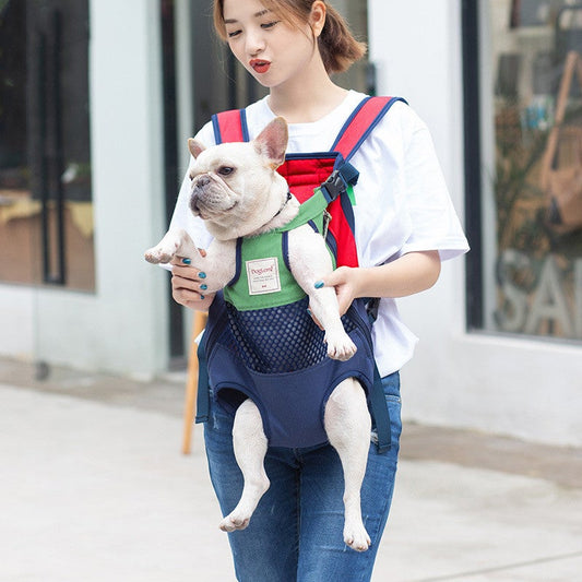 Outdoor French Bulldog Backpack